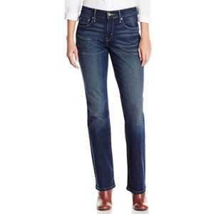 Levi's 515 women's Bootcut jeans Size 8M whiskering light wash